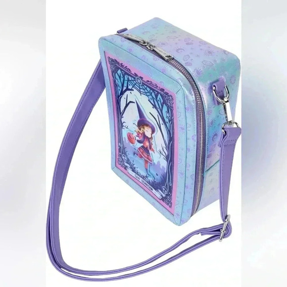 Hocus Pocus Tarot Card Iridescent Crossbody Bag Loungefly NWT - Picture 3 of 5